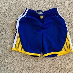 Golden State Warriors basketball shorts